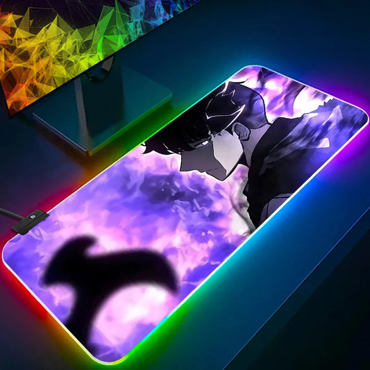 Mouse Pad Gamer com Led Colors